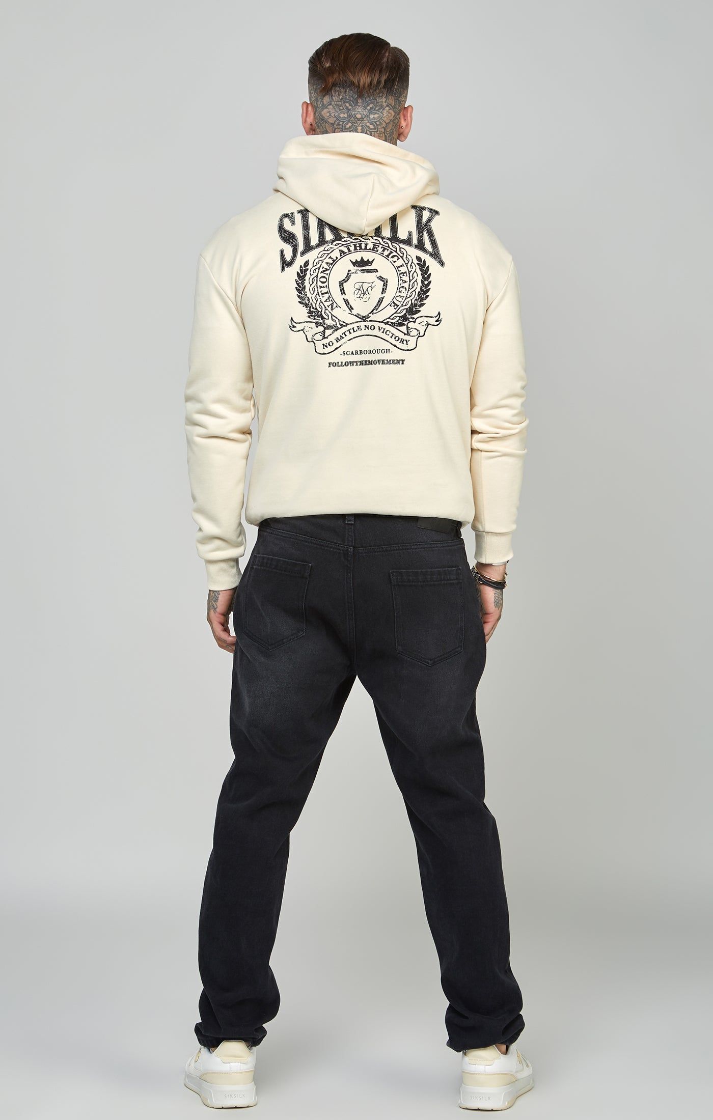Oversized Crest Logo Hoodie sold by Siksilk product image thumbnail 5