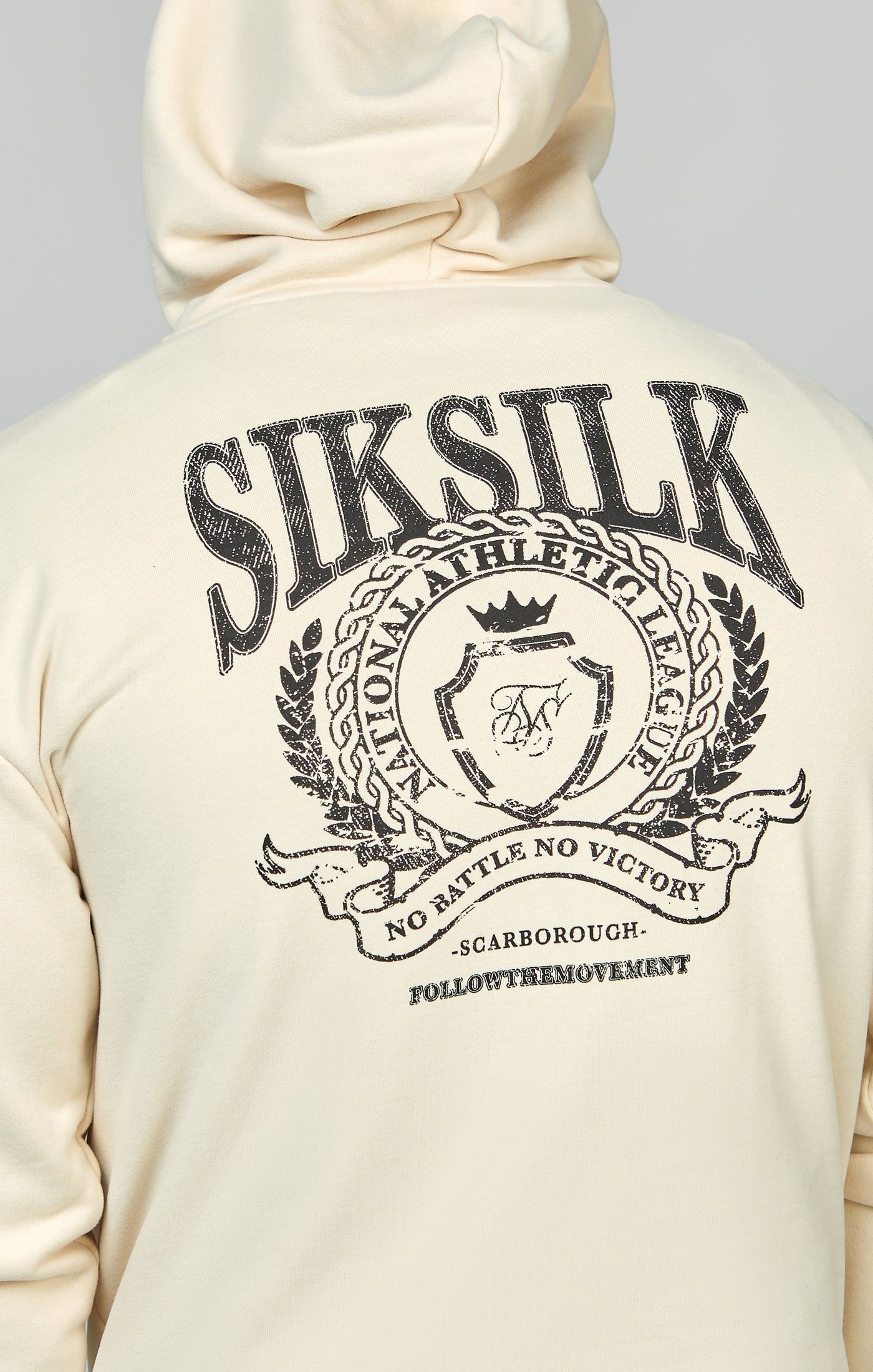 Oversized Crest Logo Hoodie sold by Siksilk product image thumbnail 2