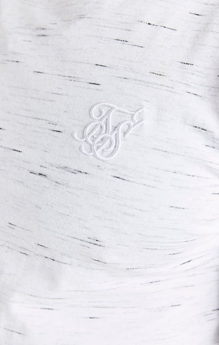 White Muscle Fit T-Shirt sold by Siksilk product image thumbnail 3