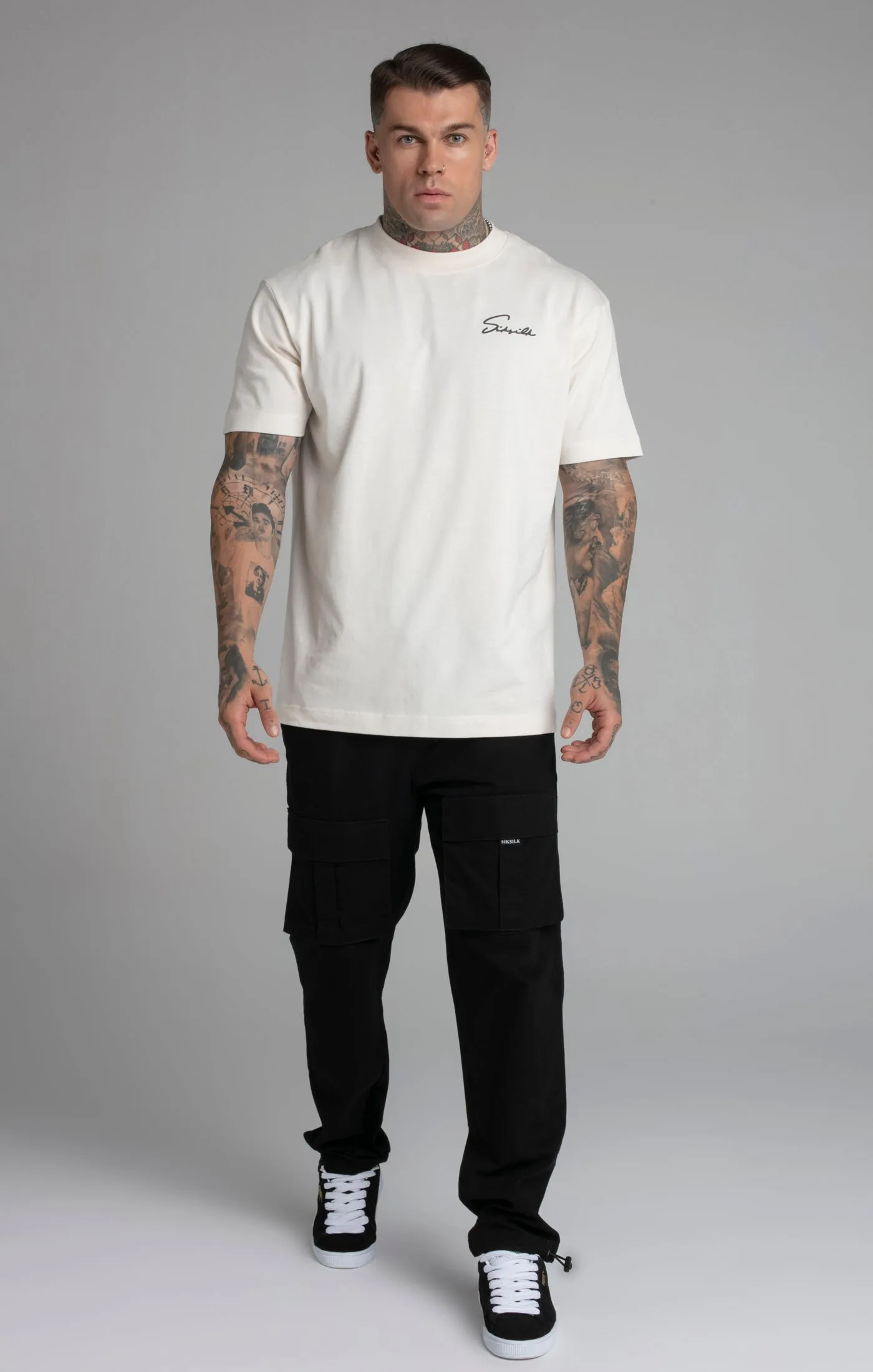 Black Ripstop Cargo Pants sold by Siksilk product image thumbnail 2