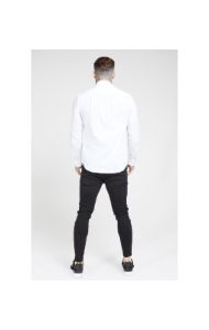 SikSilk L/S Smart Shirt - White sold by Siksilk