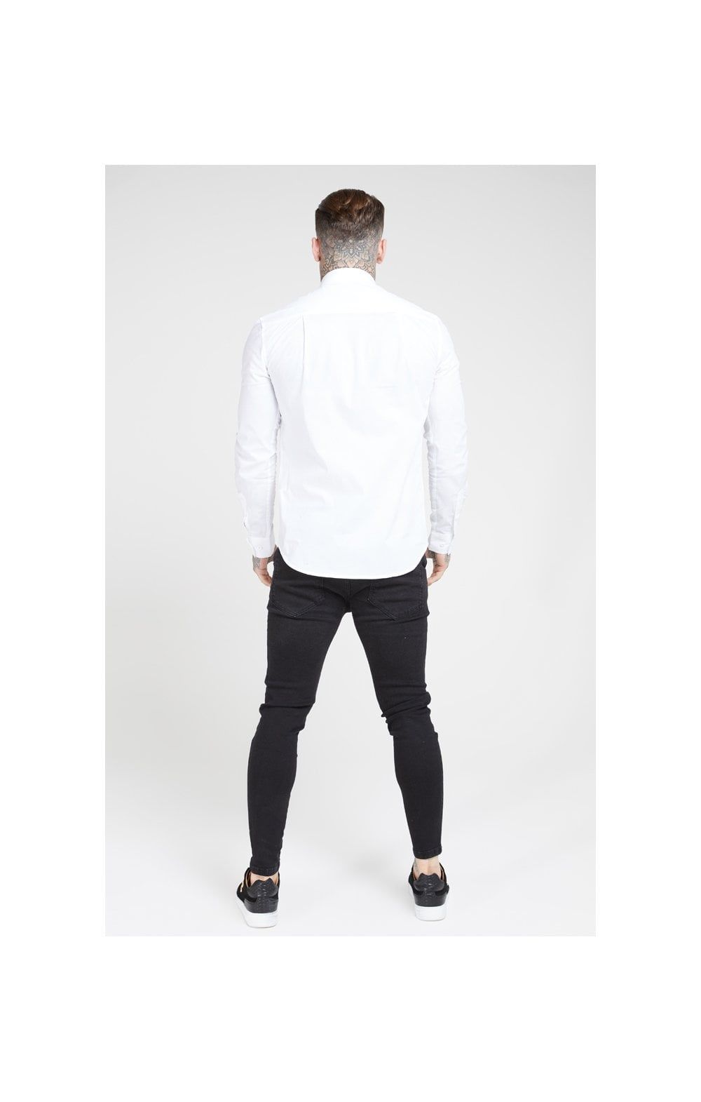 SikSilk L/S Smart Shirt - White sold by Siksilk product image thumbnail 6
