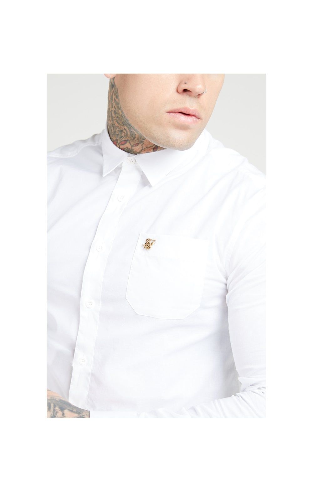 SikSilk L/S Smart Shirt - White sold by Siksilk product image thumbnail 2