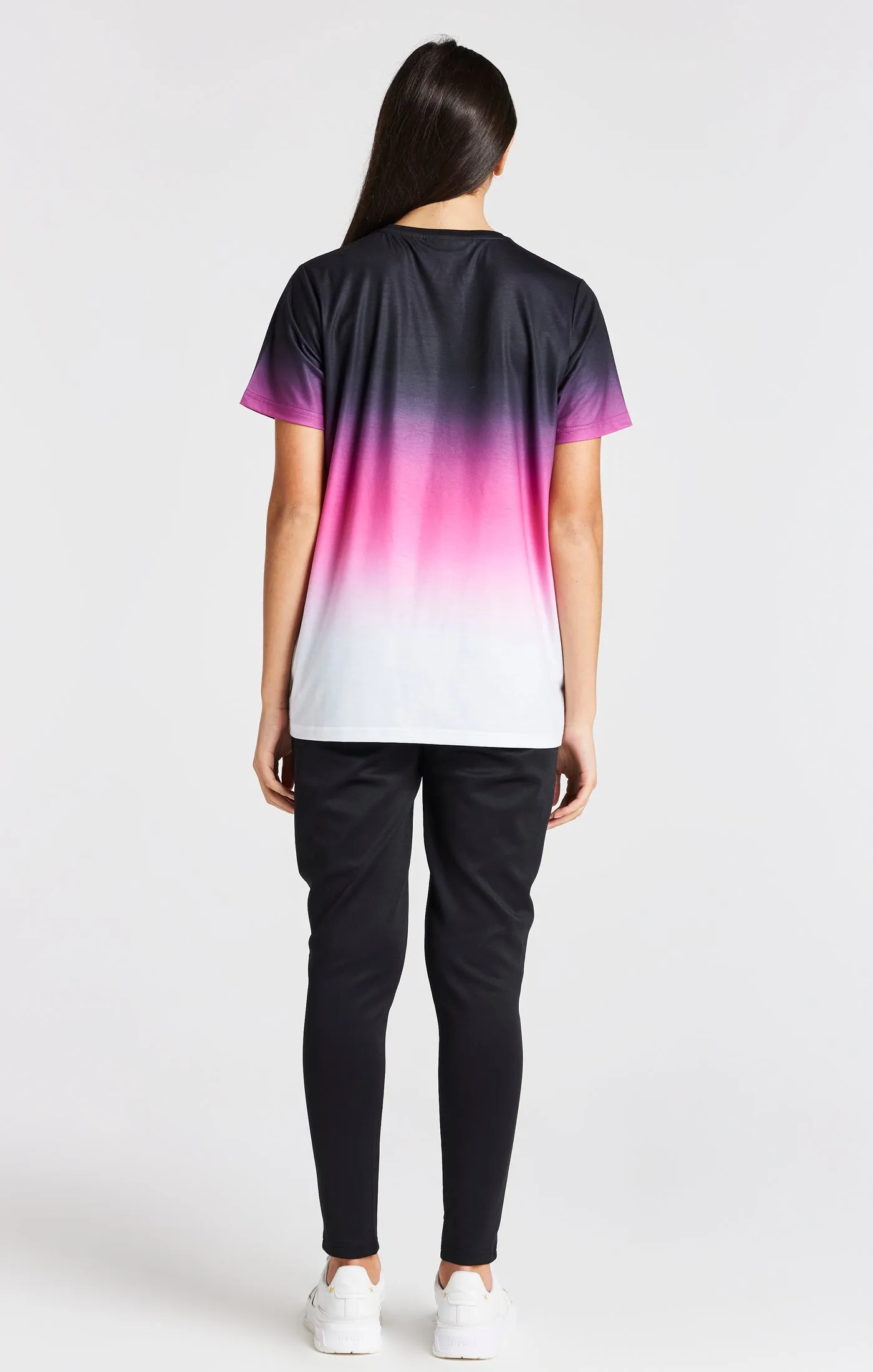 Girls Pink Fade Boyfriend T-Shirt sold by Siksilk product image thumbnail 5