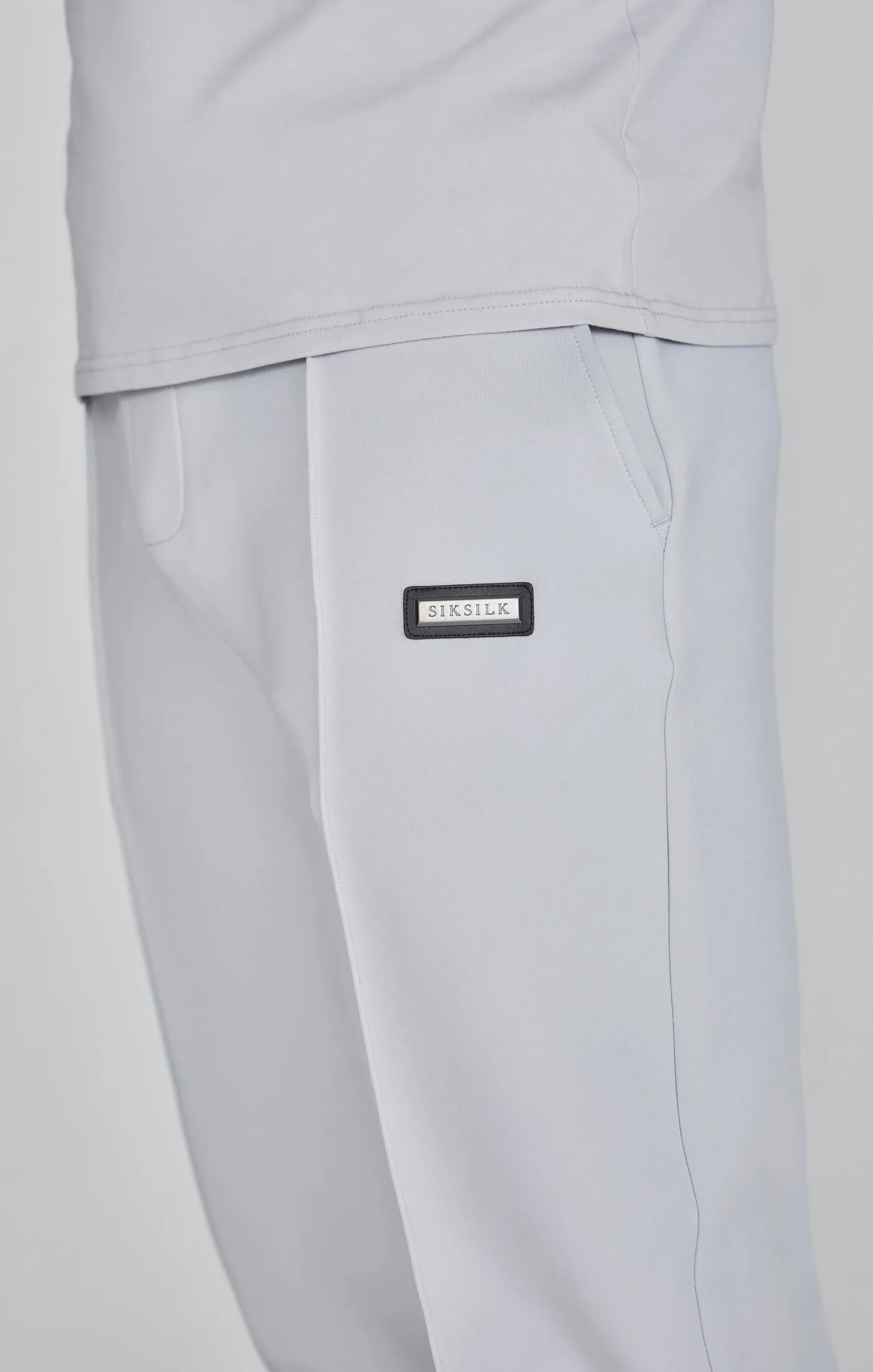 Light Grey Smart Pants sold by Siksilk product image thumbnail 3