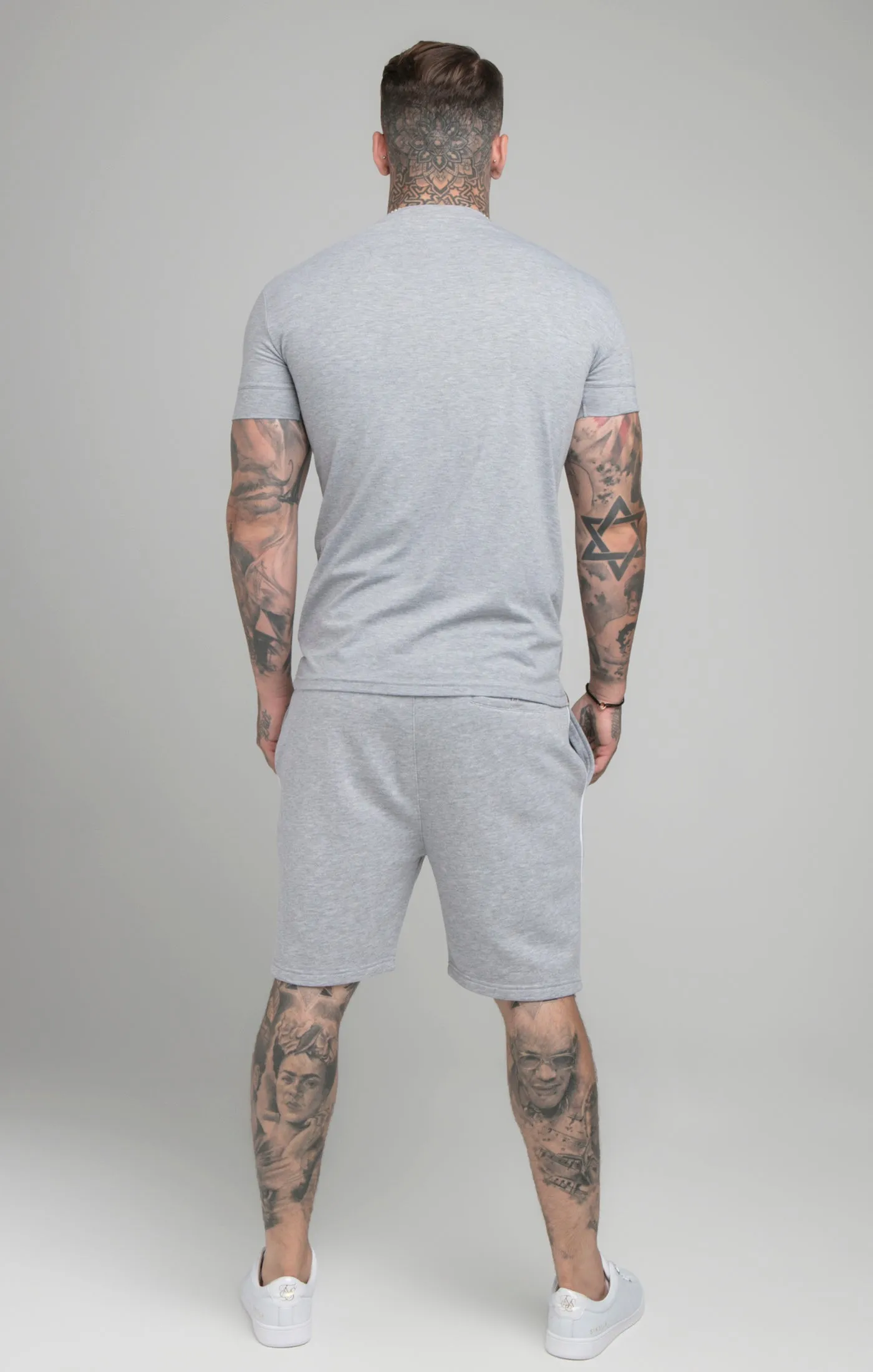 Grey Marl Smart T-Shirt sold by Siksilk product image thumbnail 5
