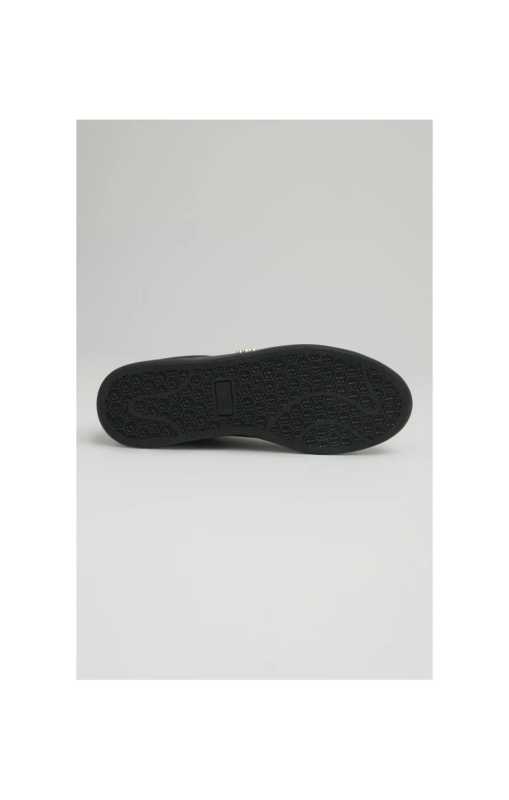 Black Low-Top Casual Trainer With Metal Logo sold by Siksilk product image thumbnail 2