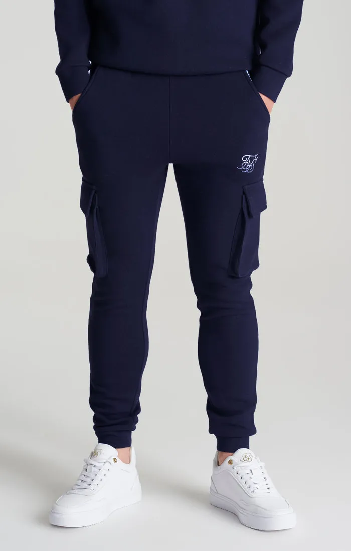 Boys Navy Cargo Jogger sold by Siksilk