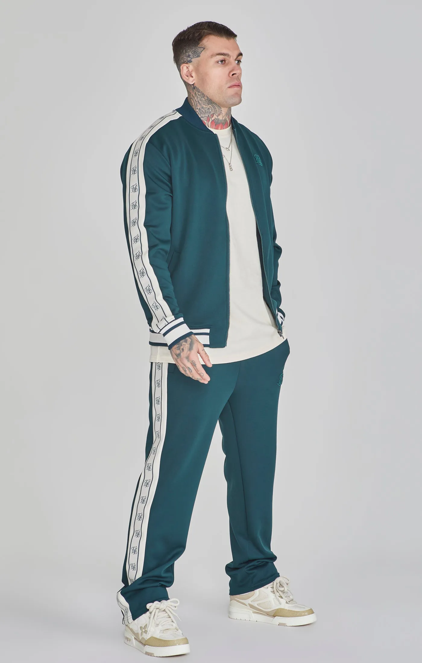 Green Track Pants sold by Siksilk product image thumbnail 2
