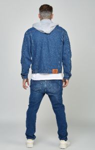 Denim Flight Jacket sold by Siksilk