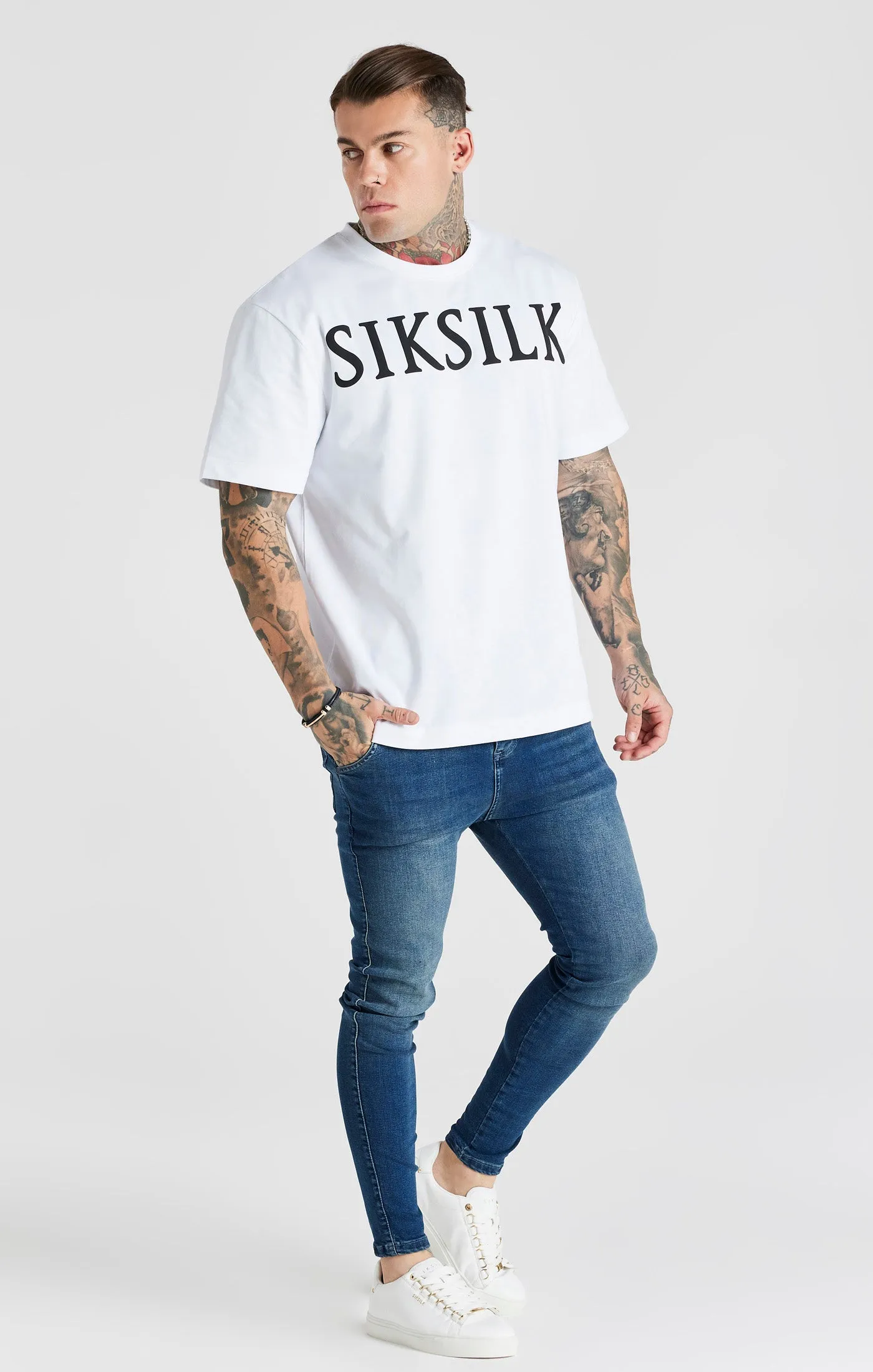 Skinny Jeans Blue Washed sold by Siksilk product image thumbnail 3