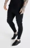 Messi X SikSilk Messi Distressed Skinny Jeans - Washed Black sold by Siksilk