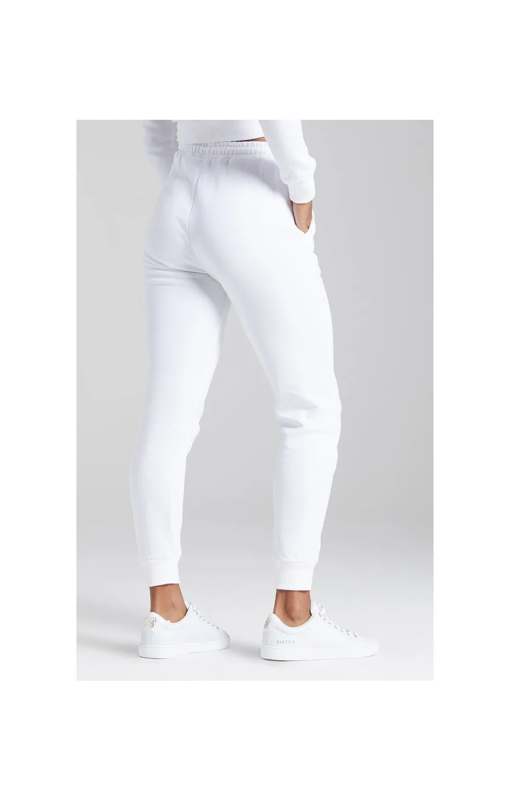SikSilk Prestige Joggers - White sold by Siksilk product image thumbnail 3