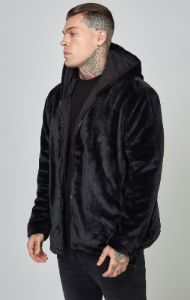 Branded Faux Fur Jacket sold by Siksilk