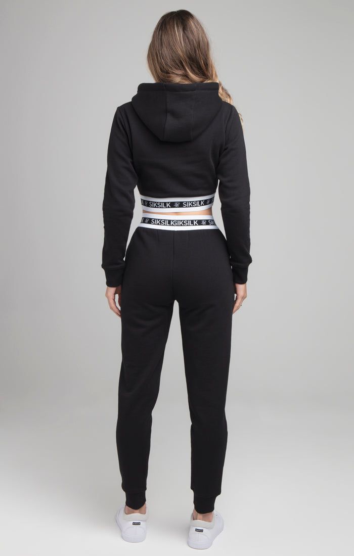 SikSilk Revert Fleece Track Pants - Black sold by Siksilk product image thumbnail 6