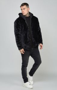 Branded Faux Fur Jacket sold by Siksilk
