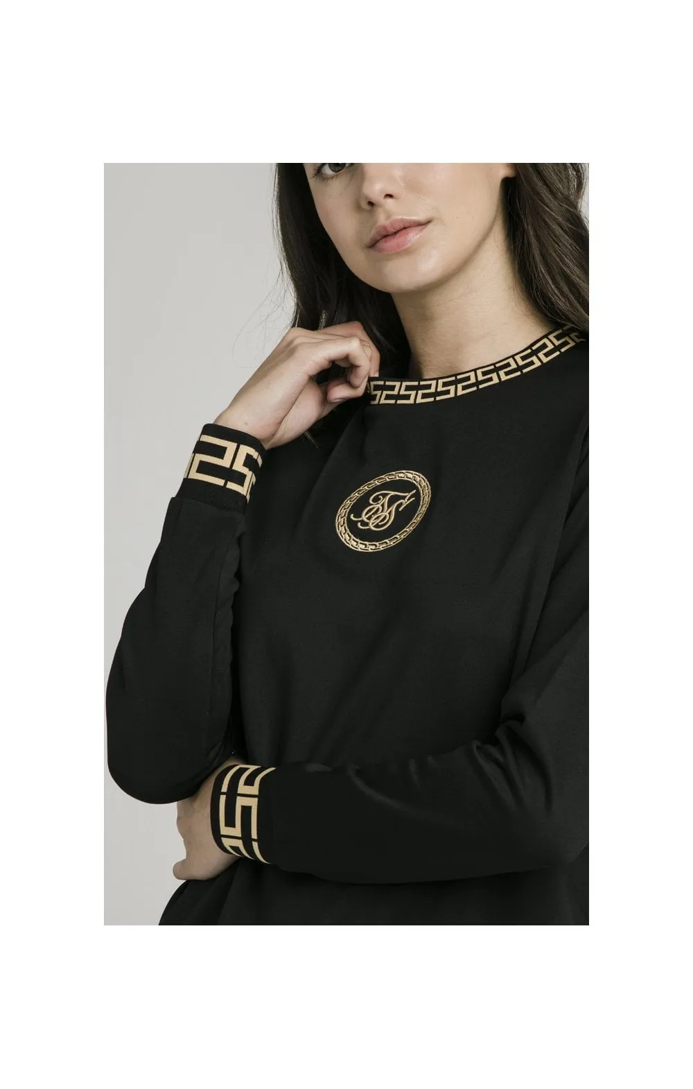 SikSilk Luxury Poly Sweatshirt - Black sold by Siksilk product image thumbnail 2