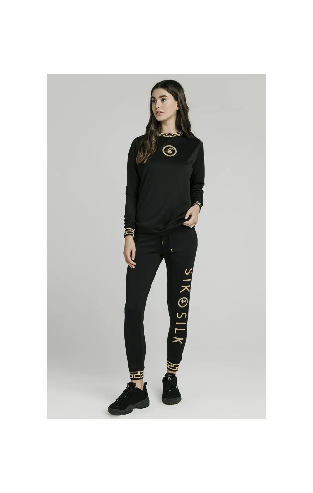 SikSilk Luxury Poly Sweatshirt - Black sold by Siksilk product image thumbnail 3