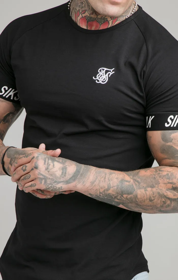 SikSilk Tech Tee - Black sold by Siksilk