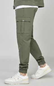 Khaki Utility Cargo Jogger sold by Siksilk