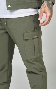 Khaki Utility Cargo Jogger sold by Siksilk