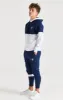 SikSilk Dynamic Overhead Hoodie - Navy & White sold by Siksilk