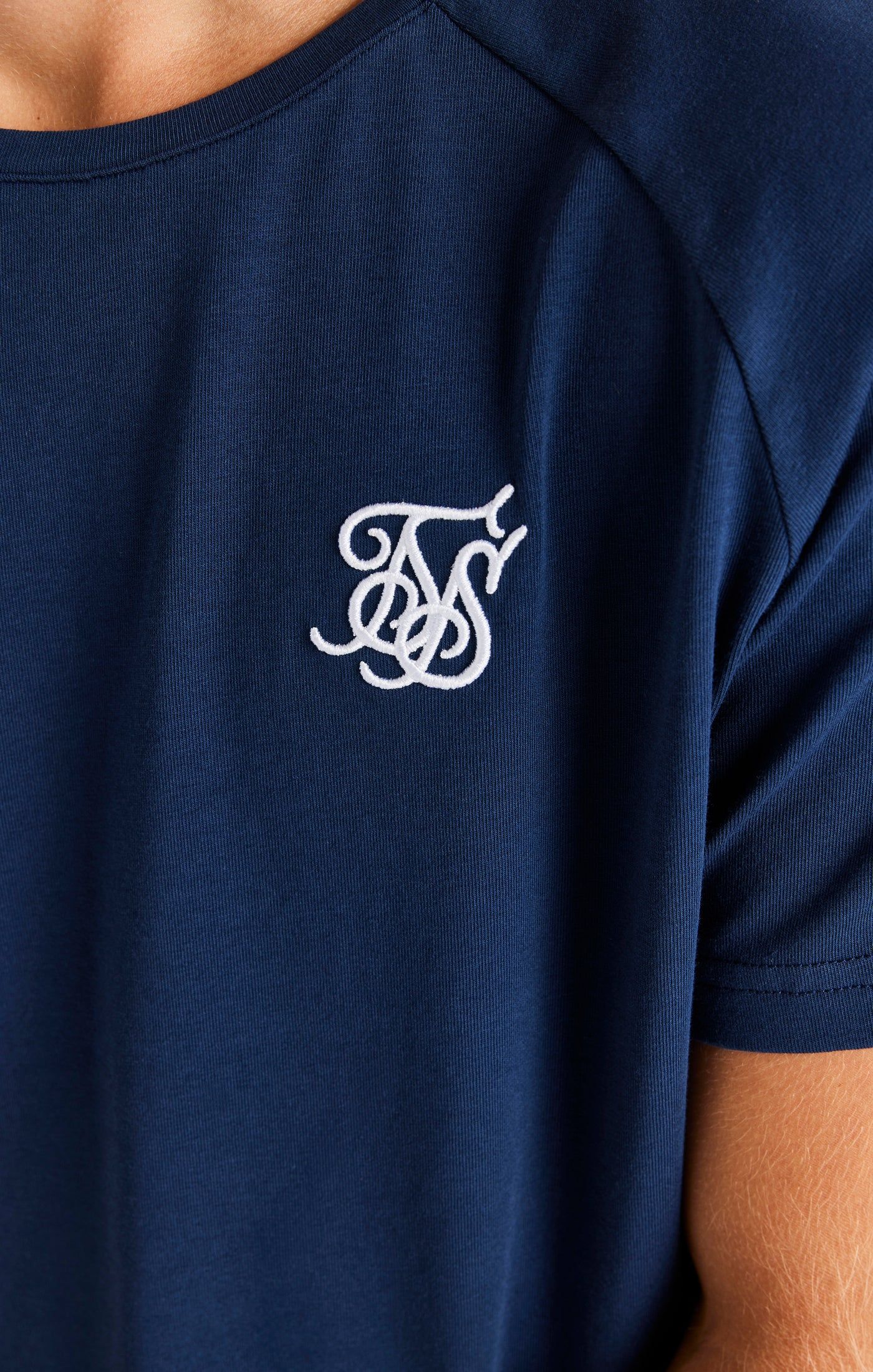 SikSilk Zonal Fade Raglan Tee - Navy sold by Siksilk product image thumbnail 2