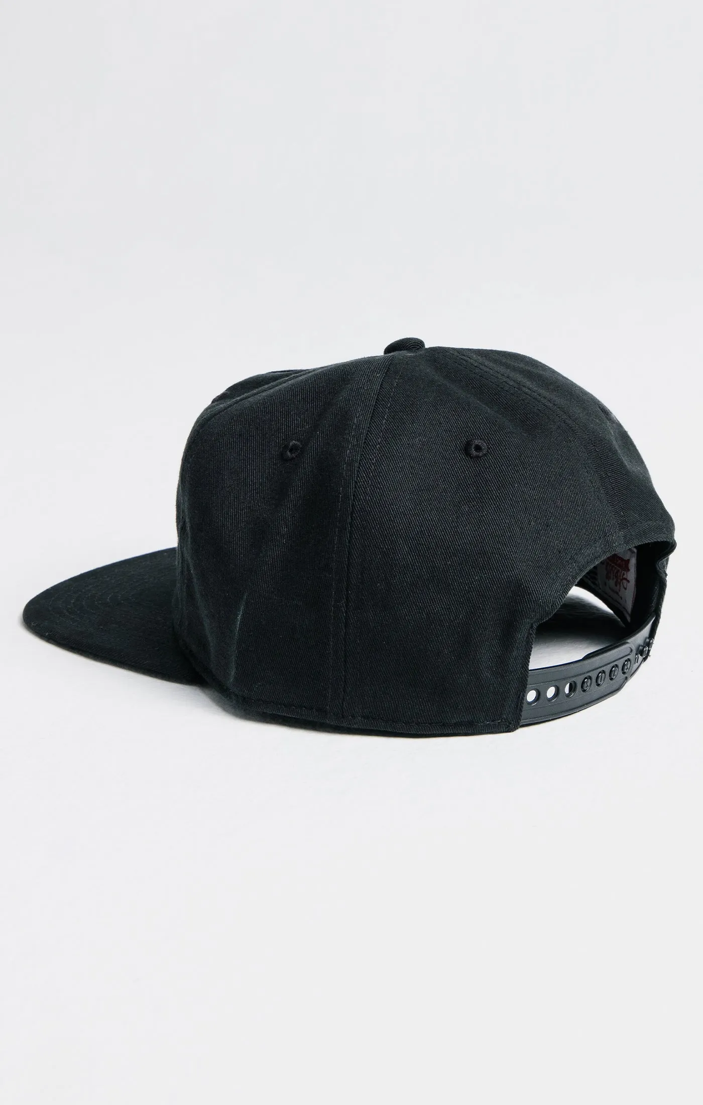 SikSilk Cotton Snapback - Black sold by Siksilk product image thumbnail 4