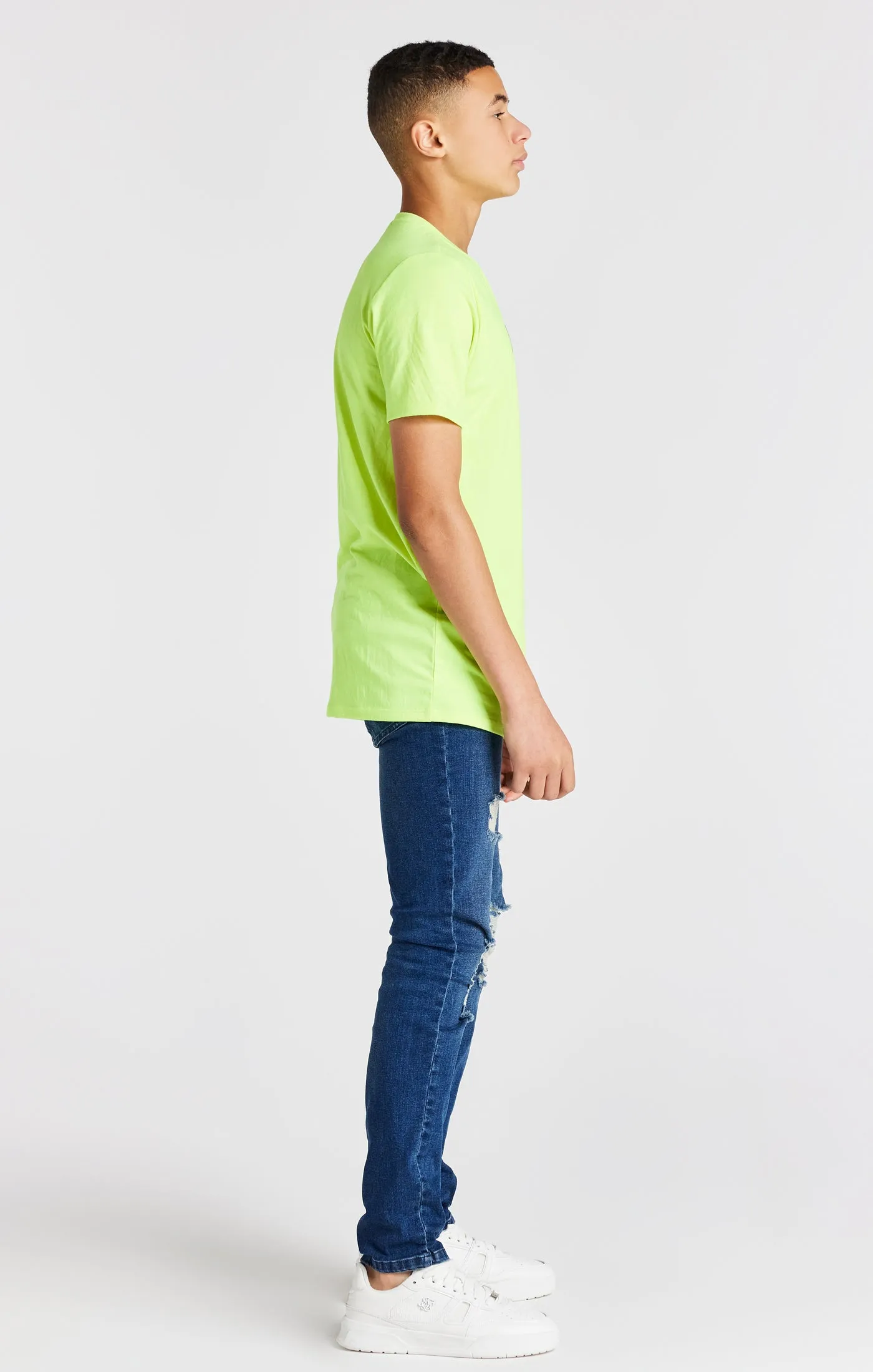 Boys Yellow Branded T-Shirt sold by Siksilk product image thumbnail 4