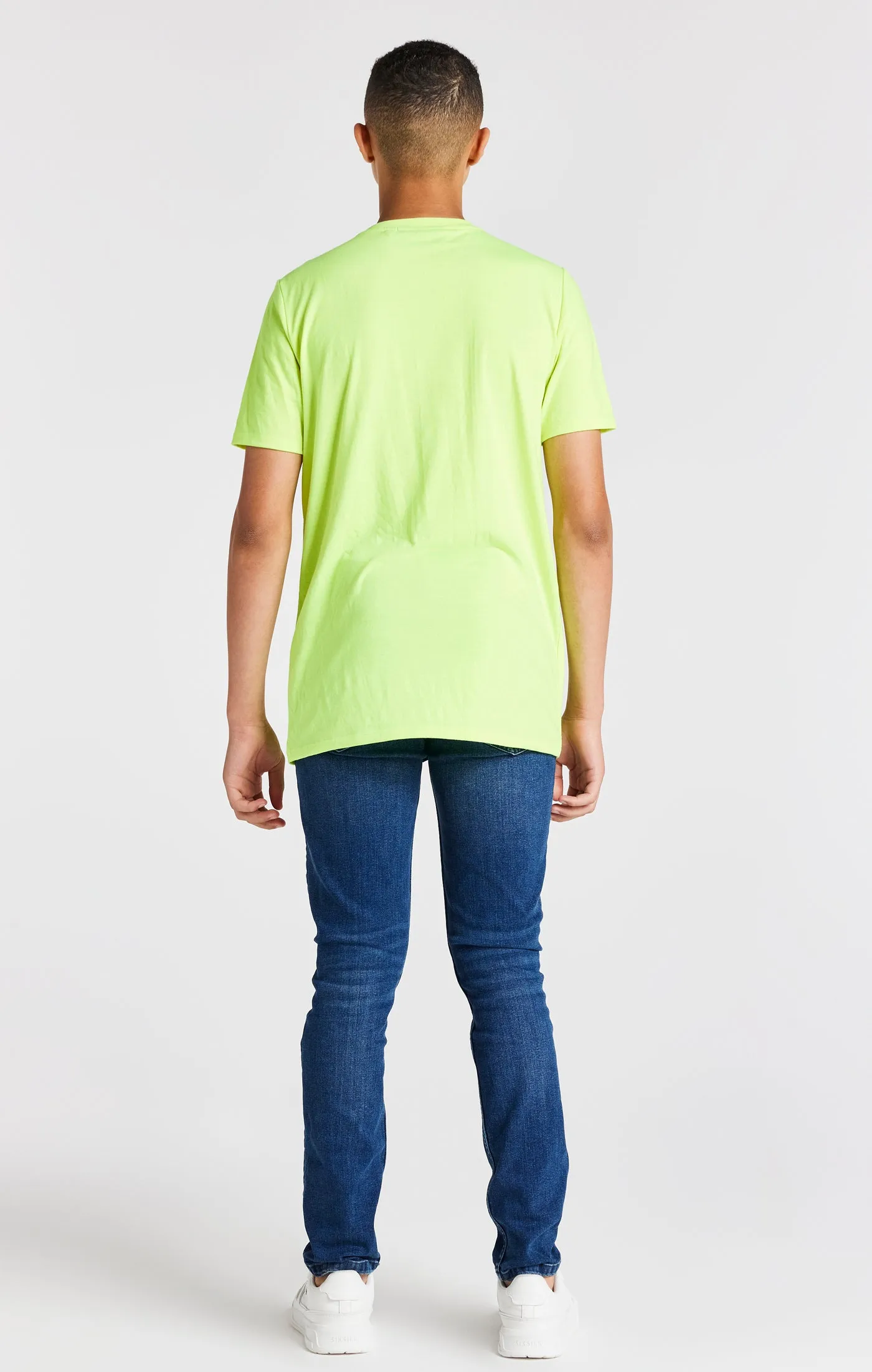 Boys Yellow Branded T-Shirt sold by Siksilk product image thumbnail 5
