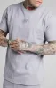 SikSilk S/S Standard Fit Tee - Grey sold by Siksilk