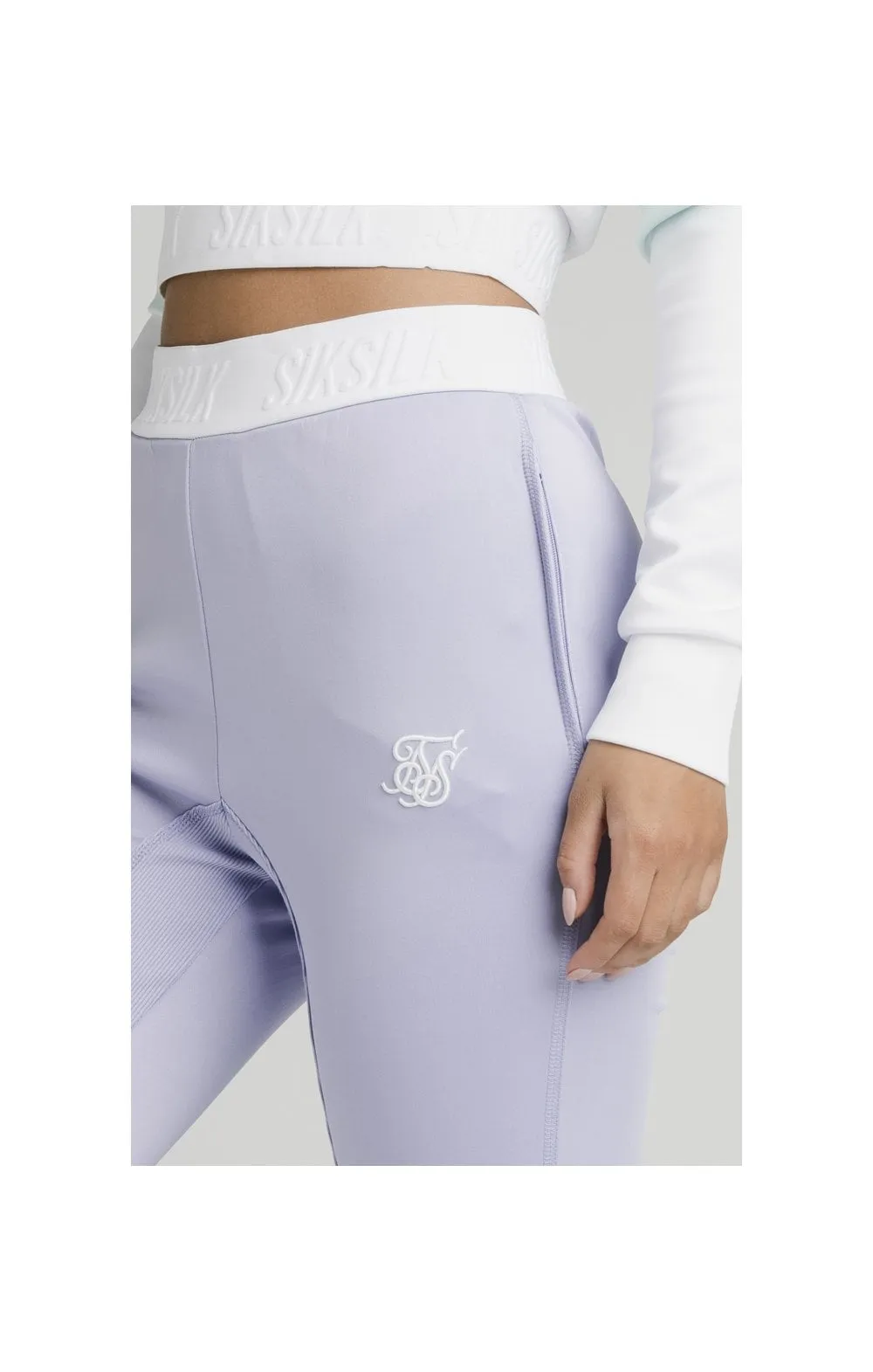 SikSilk Lilac Haze Track Pants - Lilac sold by Siksilk product image thumbnail 3