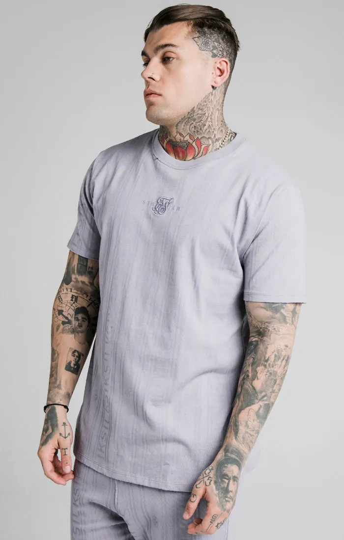 SikSilk S/S Standard Fit Tee - Grey sold by Siksilk