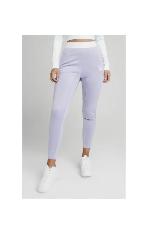 SikSilk Lilac Haze Track Pants - Lilac sold by Siksilk