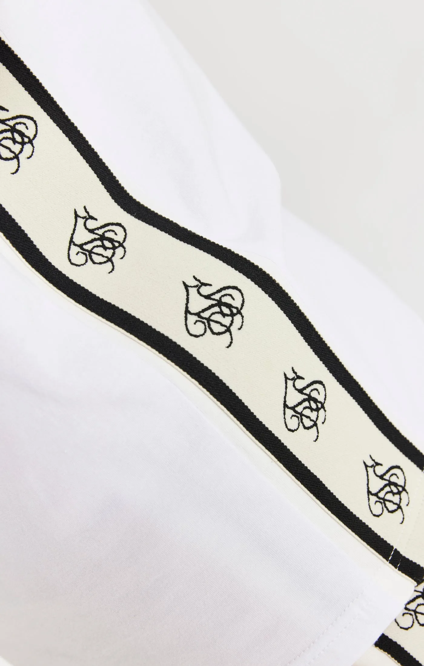 SikSilk Cali Side Tape Tee - White sold by Siksilk product image thumbnail 2