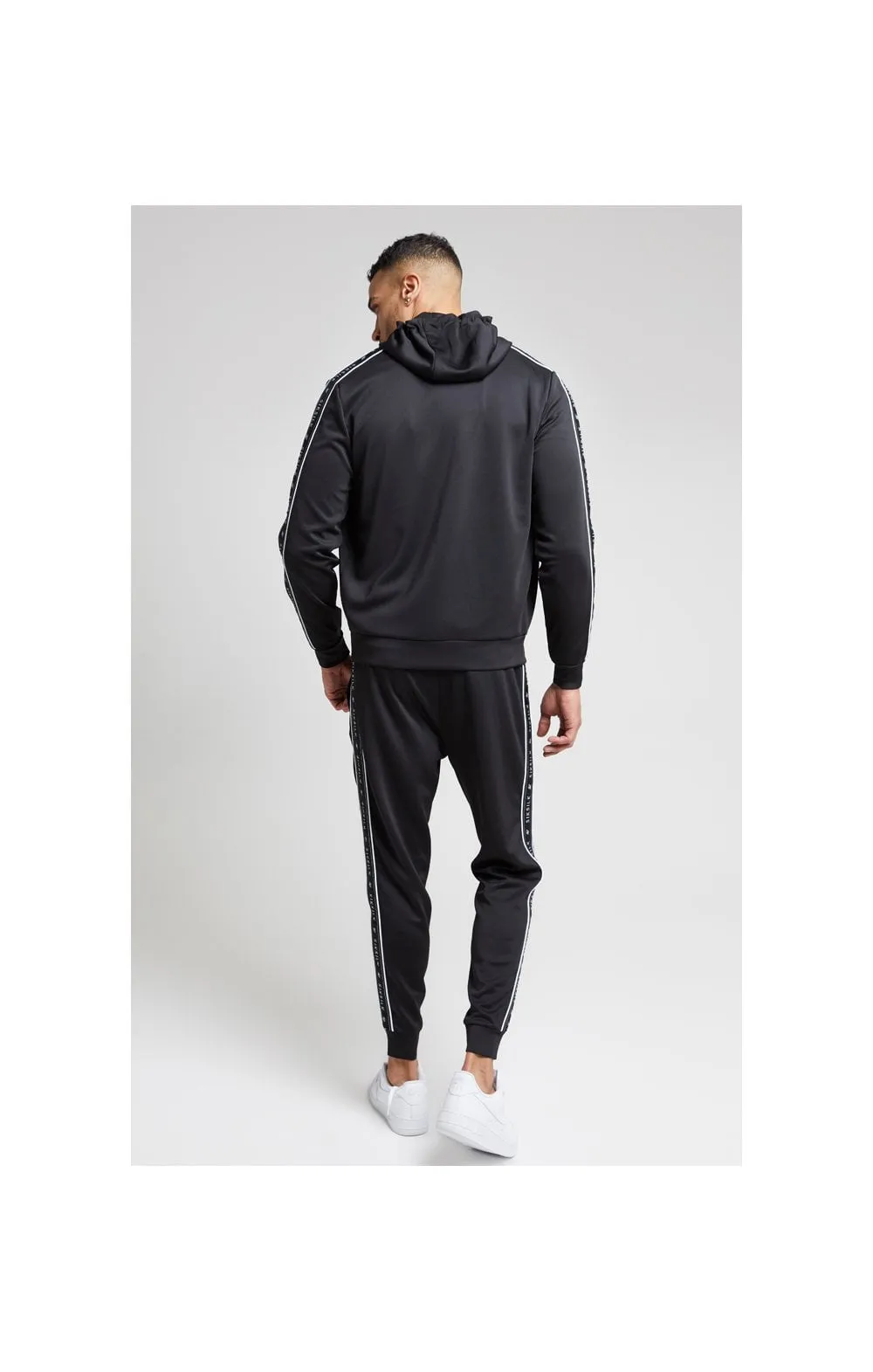 SikSilk Panel Tape Bomber – Black sold by Siksilk product image thumbnail 5