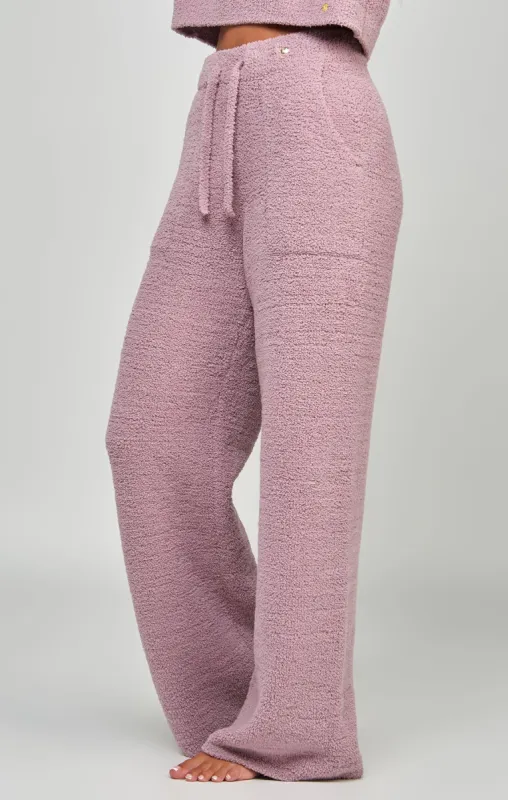 Lavender Wide Leg Lounge Pant sold by Siksilk