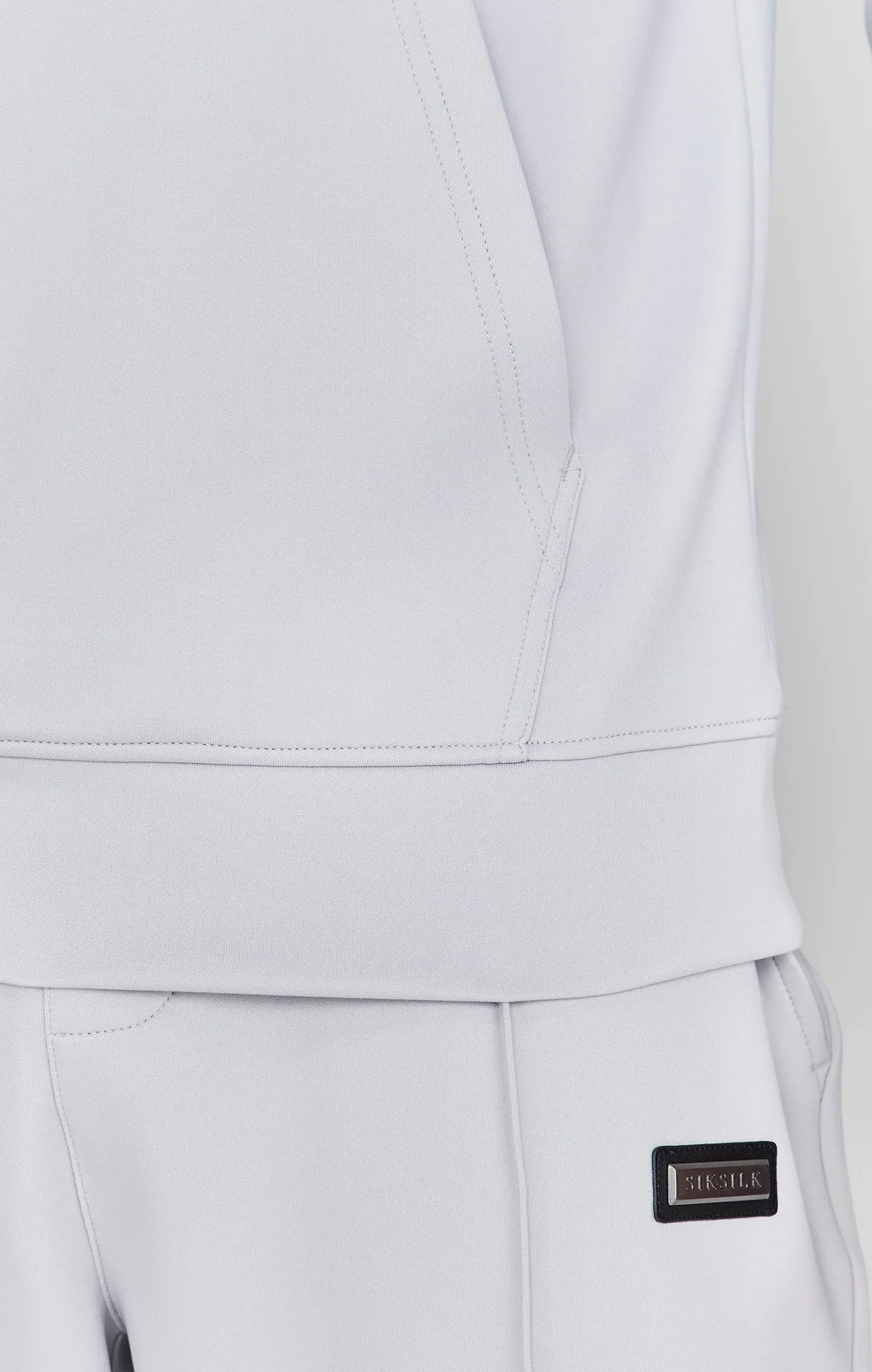 Light Grey Smart Hoodie sold by Siksilk product image thumbnail 3