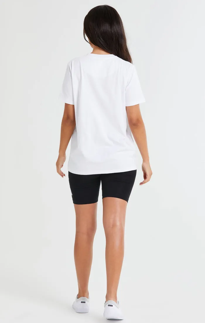 SikSilk Essential Boyfriend Tee - White sold by Siksilk product image thumbnail 5