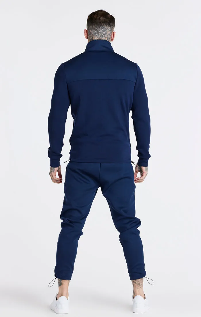 Navy Covert Fade Funnel Zip Through sold by Siksilk product image thumbnail 5