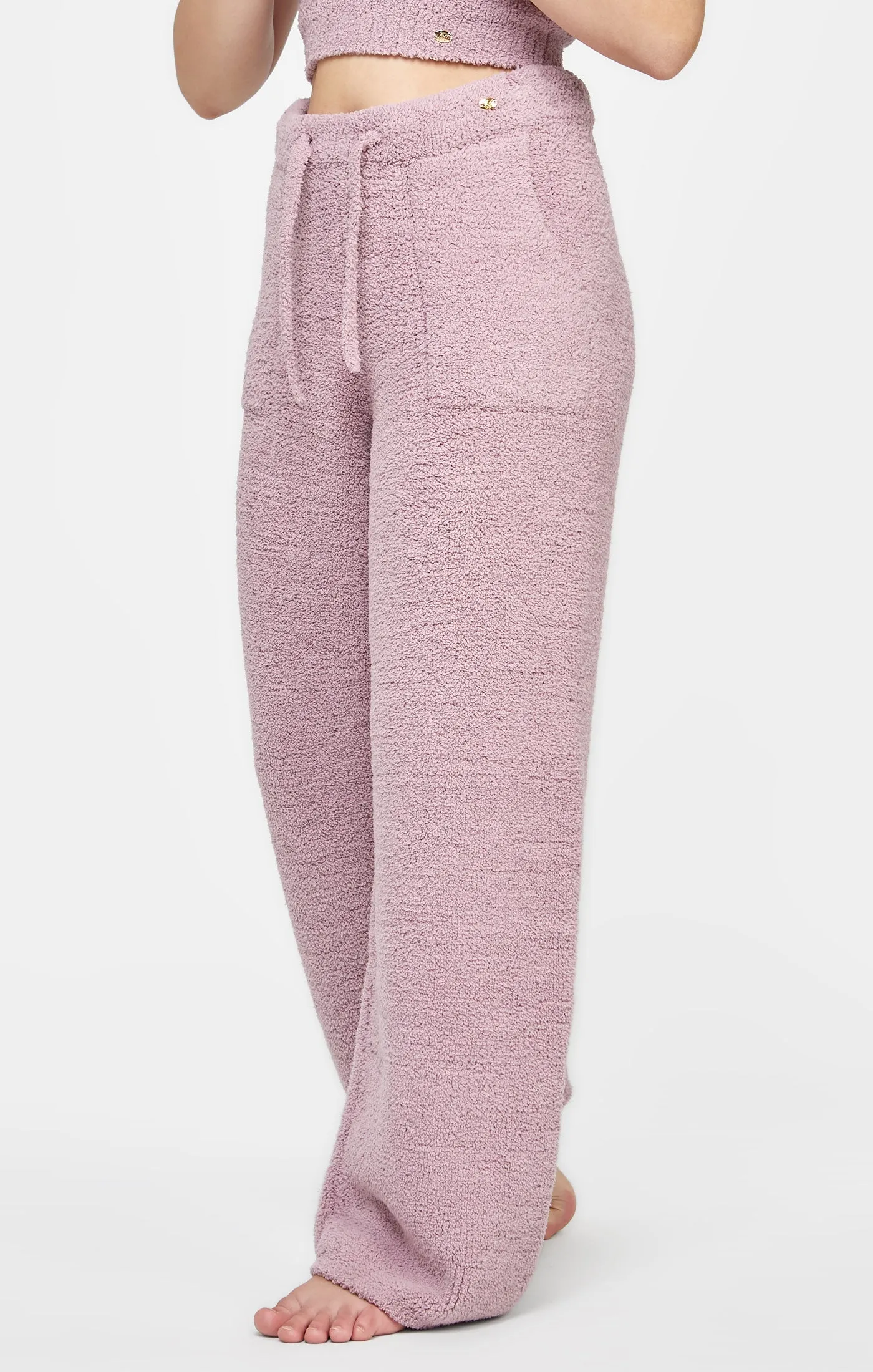 Girls Lavender Wide Leg Lounge Pant sold by Siksilk