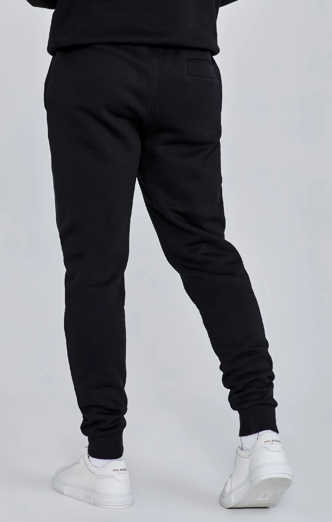 Black Essential Cuffed Jogger sold by Siksilk product image thumbnail 4