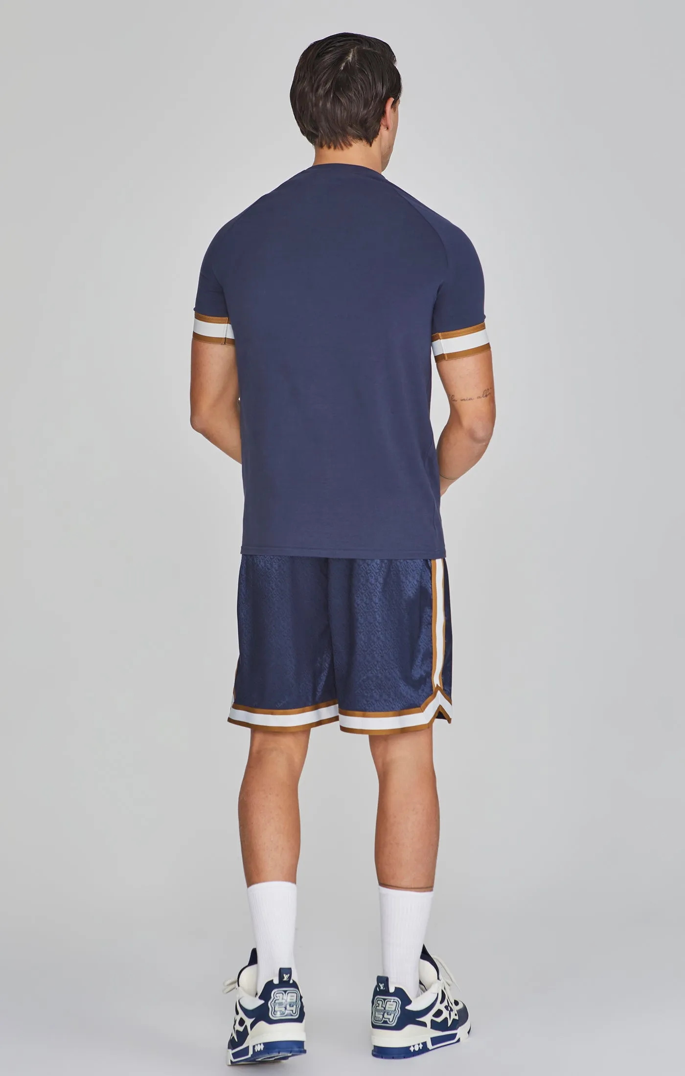 Navy Tech T-Shirt sold by Siksilk product image thumbnail 5