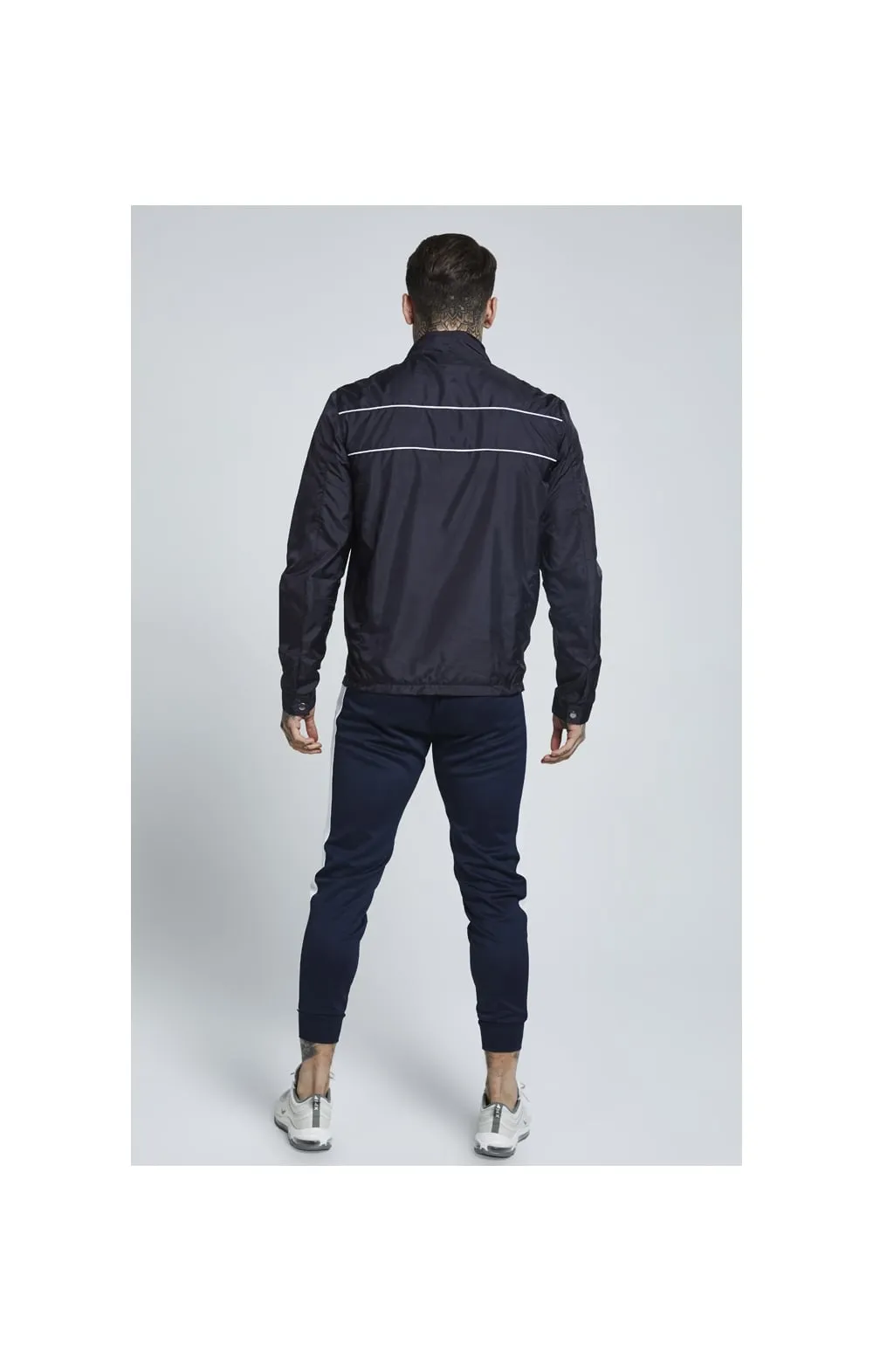 SikSilk Surge Zip Through Windbreaker - Navy sold by Siksilk product image thumbnail 4