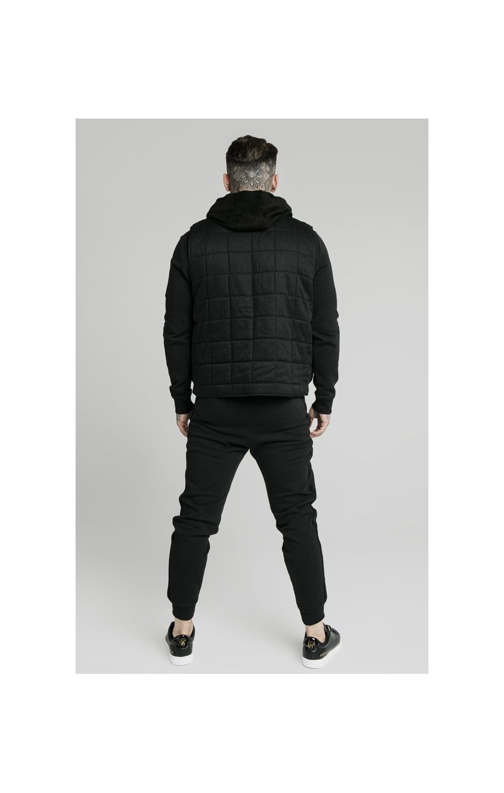 SikSilk Farmers Gilet - Black sold by Siksilk product image thumbnail 5