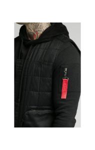 SikSilk Farmers Gilet - Black sold by Siksilk