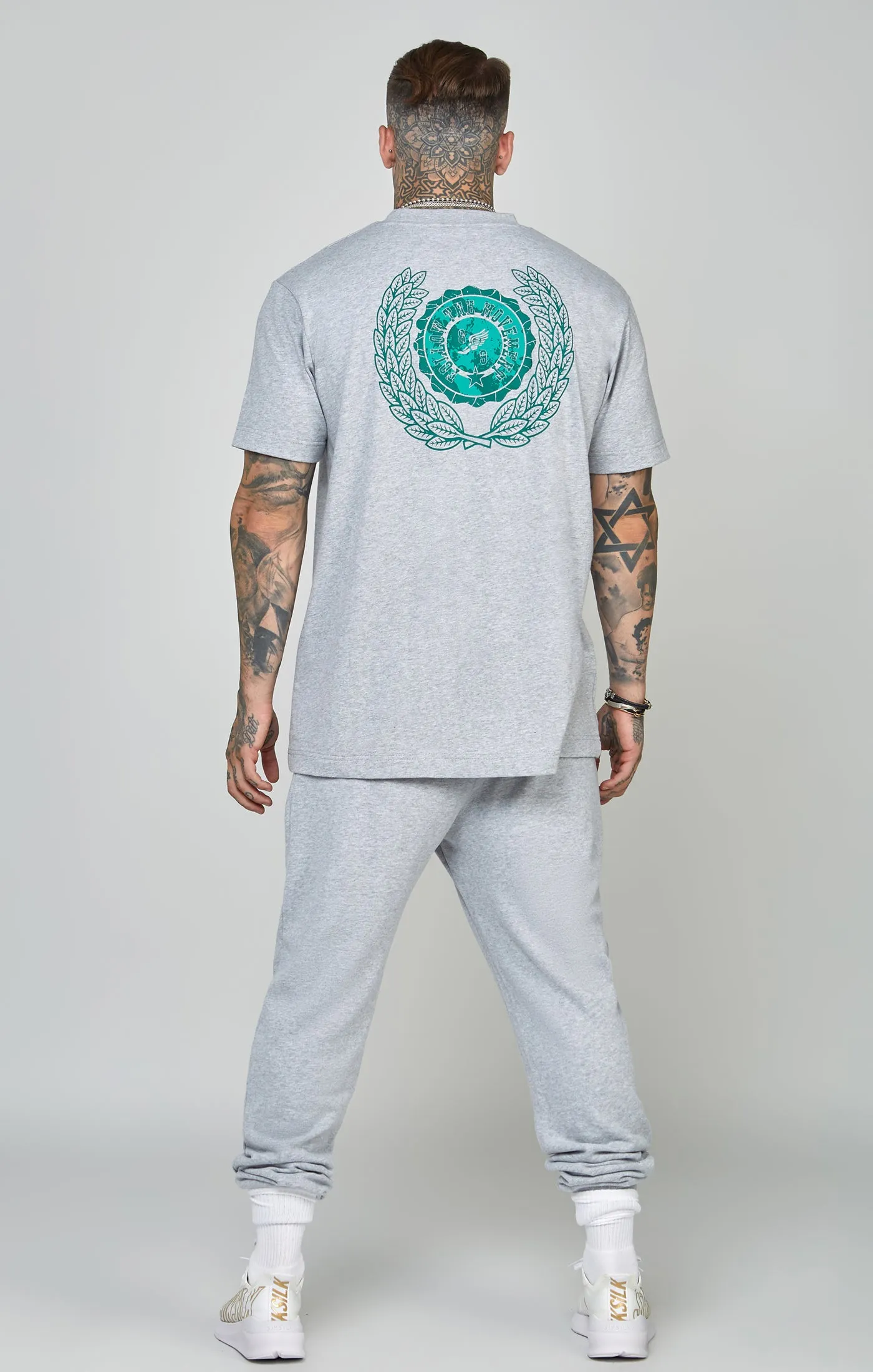 Oversized Varsity Logo T-Shirt sold by Siksilk product image thumbnail 5