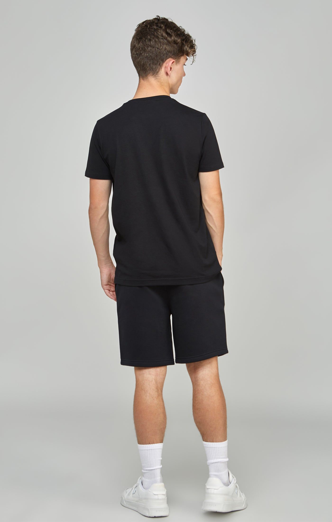 Boys Black Essentials T-Shirt sold by Siksilk product image thumbnail 5