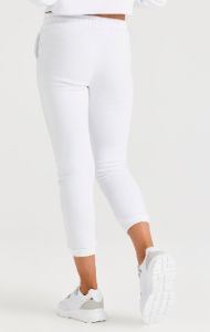 Girls White Signature Jogger sold by Siksilk