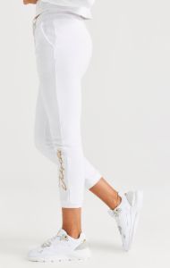 Girls White Signature Jogger sold by Siksilk